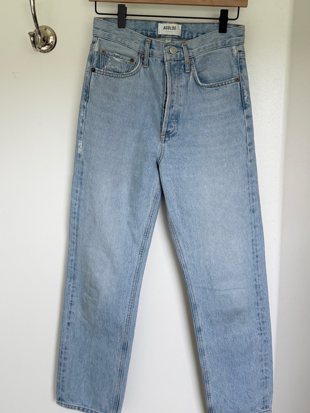 Agolde Women’s Riley Straight Crop Jeans 24